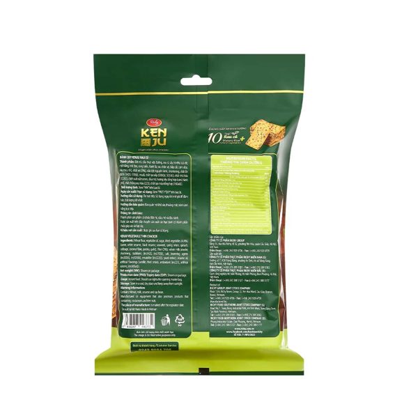 KENJU VEGETABLE THIN CRACKER