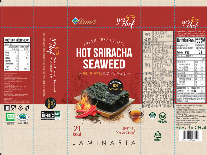 YesChef Hot Sriracha