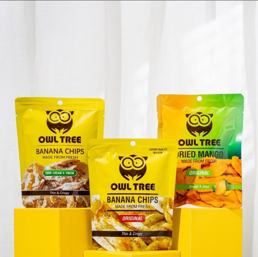 OWLTREE BANANACHIPS SOURCREAM