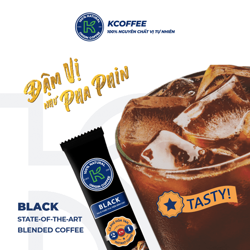 K COFFEE BLACK INSTANT 2IN1 BOX 255G (15 sticks)