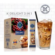 K COFFEE DELIGHT INSTANT 3IN1 BOX 255GR