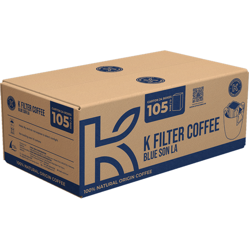K COFFEE FILTER BLUE SONLA 105G (7 sachets)