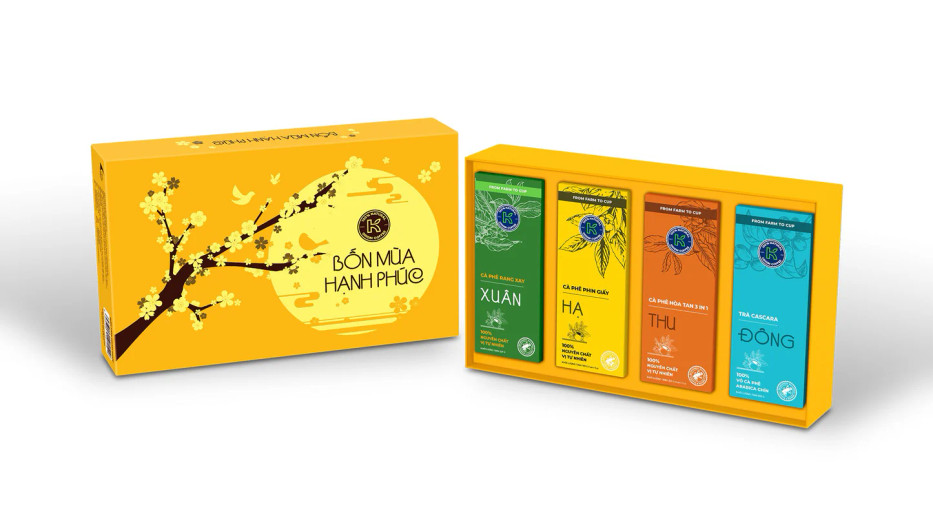 K COFFEE FOUR SEASON GIFT BOX