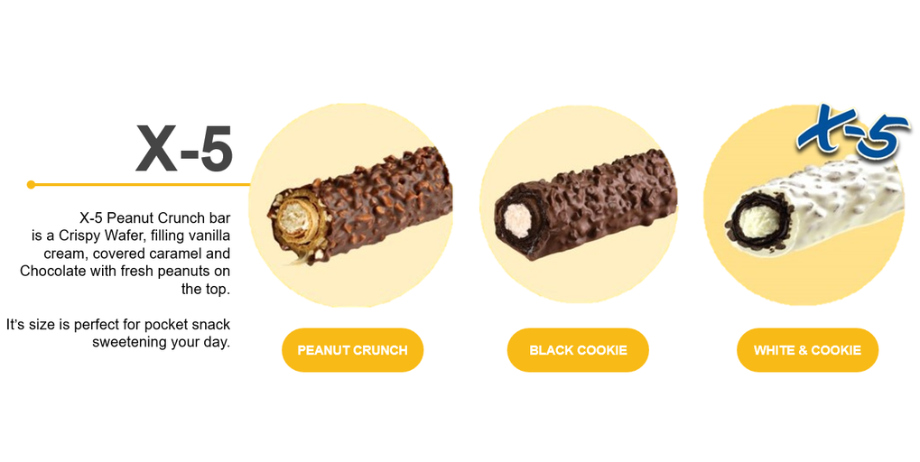 X-5 Peanut Crunch Bar